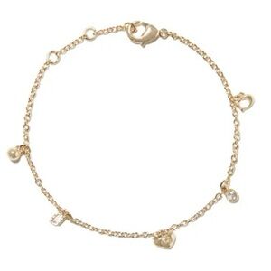 Coach Charm Bracelet in Gold